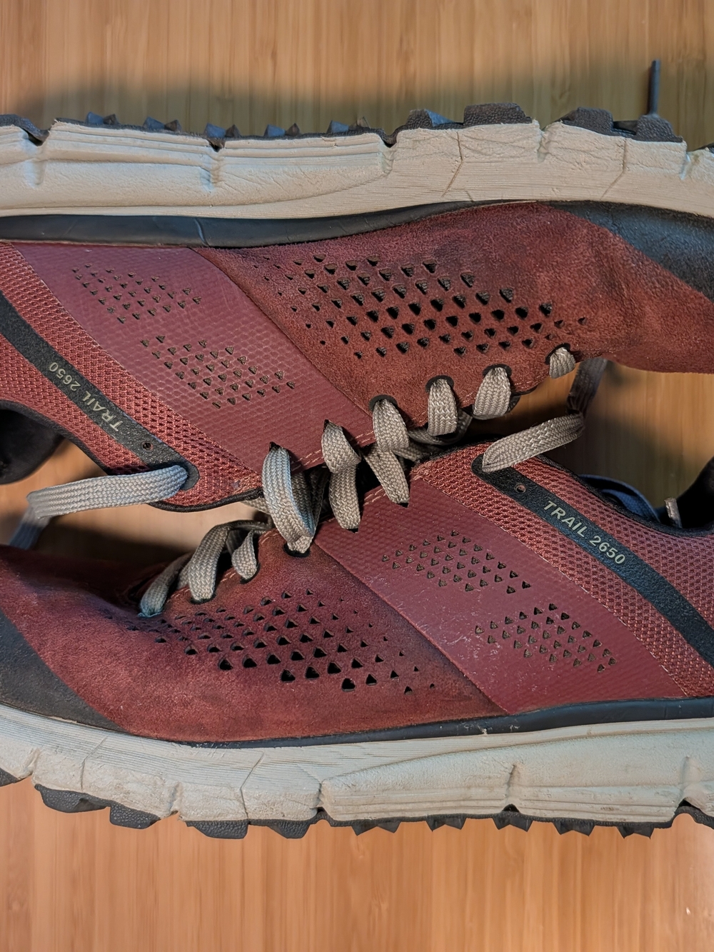 Danner Trail 2650 Men's Hiking Shoes - 9.5 EE Wide Vibram Red